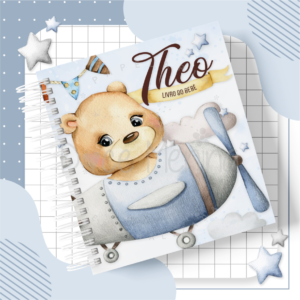Livro do Bebê - Tema Aviador
