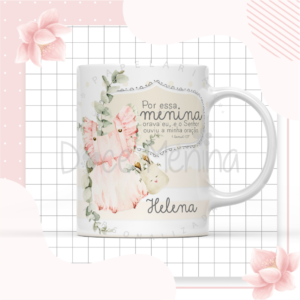 Caneca Baby - Tema Por essa Menina Orava
