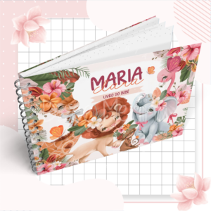 Livro do Bebê Mini - Tema Safari