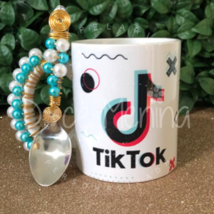 Caneca Bordada -  Tik Tok