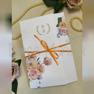 Convite Duas Dobras, Kit com 10 convites