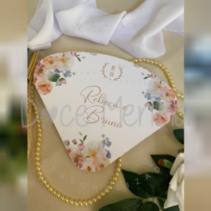 Leque de Papel, Kit com 10 unidades