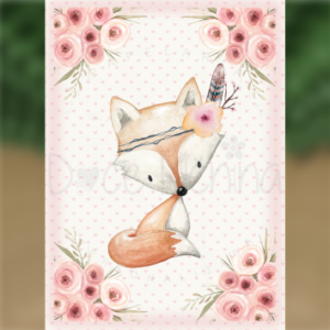 Caderno Brochura Universitário Raposa