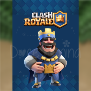 Caderno Brochura Universitário Clash Royale