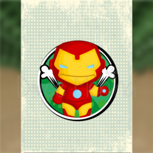 Caderno Brochura Universitário Home de Ferro Cute