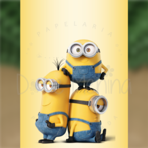 Caderno Brochura Universitário Minions 2