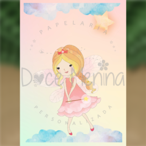 Caderno Brochura Universitário Fada 2