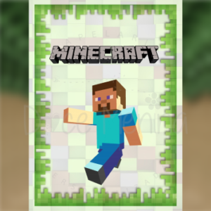 Caderno Brochura Universitário Minecraft 2
