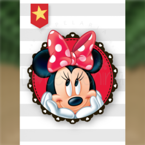 Caderno Brochura Universitário Minnie 3