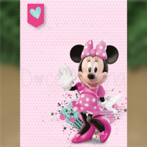 Caderno Brochura Universitário Minnie 4