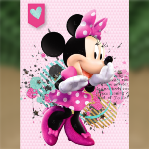 Caderno Brochura Universitário Minnie 5