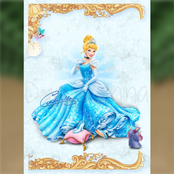 Caderno Brochura Universitário Cinderela 2