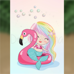 Caderno Brochura Universitário Sereia 3